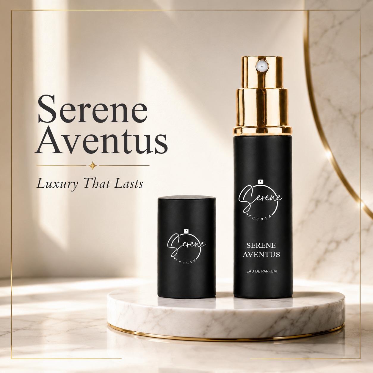 Serené Aventus — inspired fragrance tester